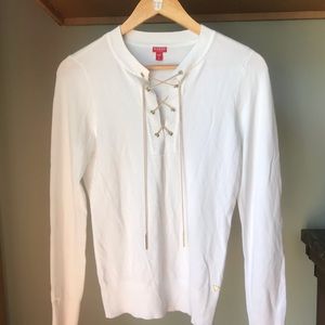 Guess White Sweater